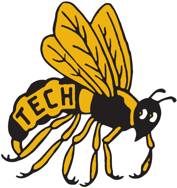 Georgia Tech Yellow Jackets 1974-1977 Alternate Logo DIY iron on transfer (heat transfer)